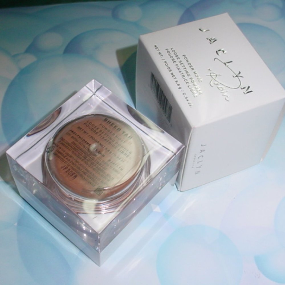 JACLYN COSMETICS NIB Loose Setting Powder SHEER TAN